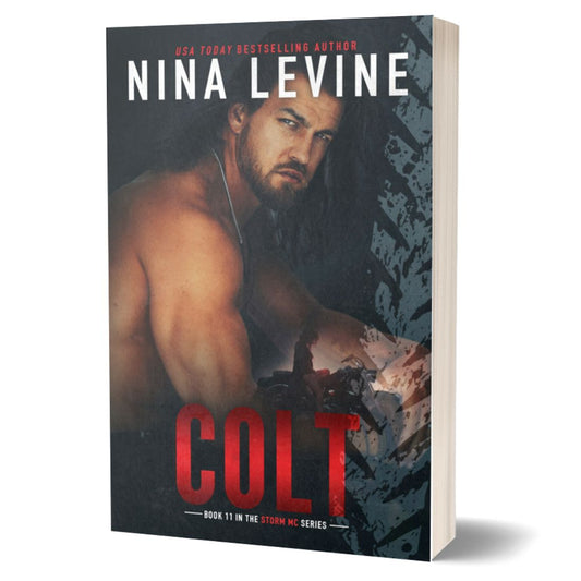 Colt by Nina Levine, motorcycle club romance