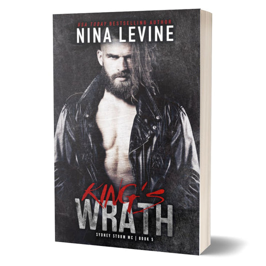 King's Wrath by Nina Levine, steamy motorcycle club romance
