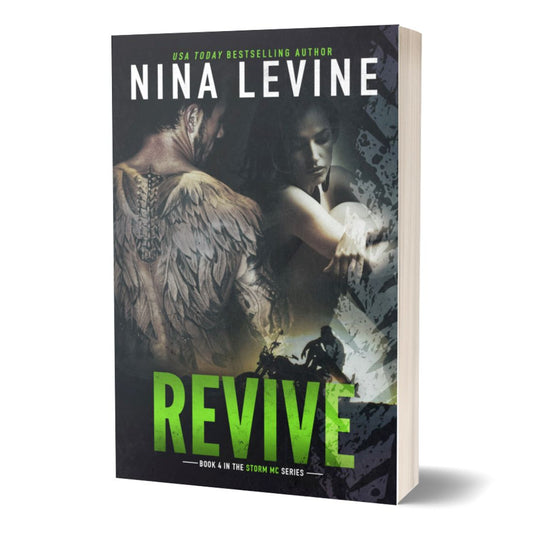 Revive by Nina Levine, steamy motorcycle club romance