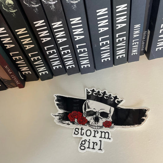 Storm girl sticker